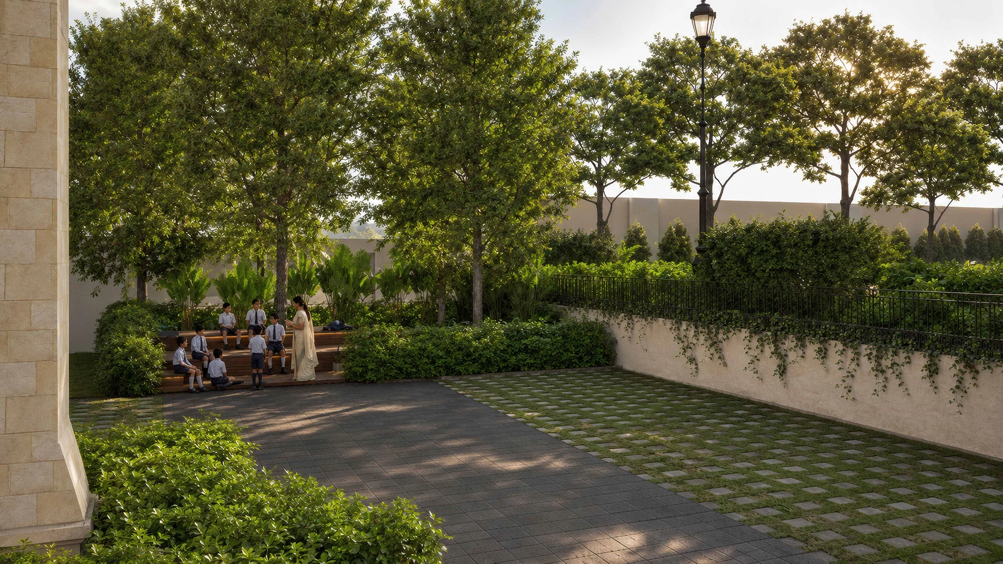 Outdoor classroom pods